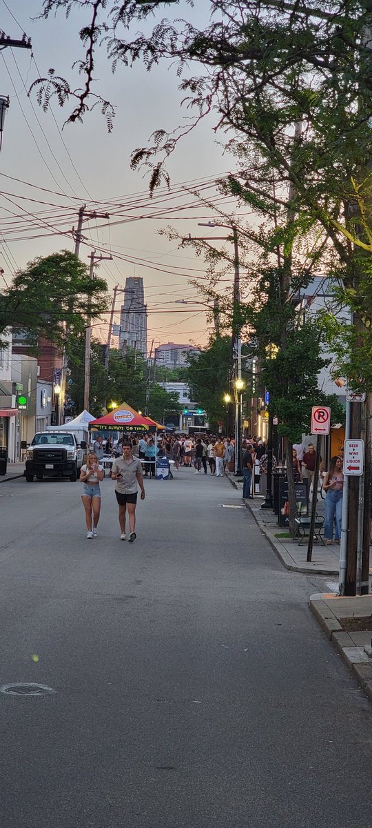 mistwire's tweet image. &quot;Let&apos;s do a quiet dinner for the last night of #PyConUS&quot; as we accidentally stumble into a raging block party 🥳🤣🥳