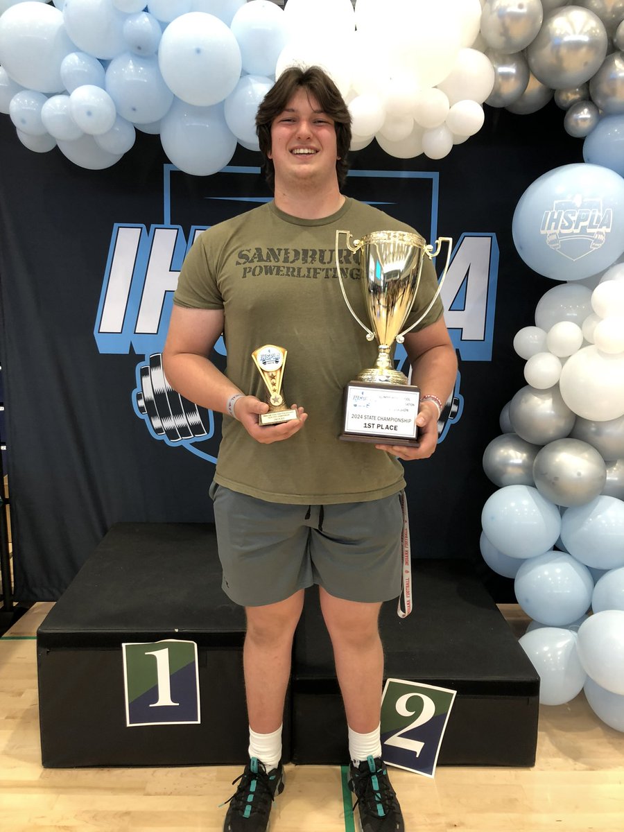 Matt Marek 308 lb 2nd Place <a href="/EaglesAthletics/">Sandburg Athletics</a> <a href="/SandburgHS/">Carl Sandburg H.S.</a>