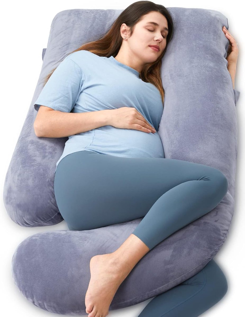🌟 Pregnancy Pillows for Sleeping - Now $38.24, Save $16.75! 🌟 Ensure comfort during your precious journey with a Pregnancy Pillow designed for sleeping. 🤰💤 amzn.to/3wD8syH #PregnancyPillow #Maternity #Comfort #SleepWell #Deal