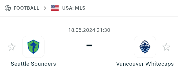 #MLS 🇺🇲

⚽🇺🇲 SEATTLE (ML) 5u 

#GamblingX #Gamblingtwitter #Soccerpicks #Soccertips #Draftkings