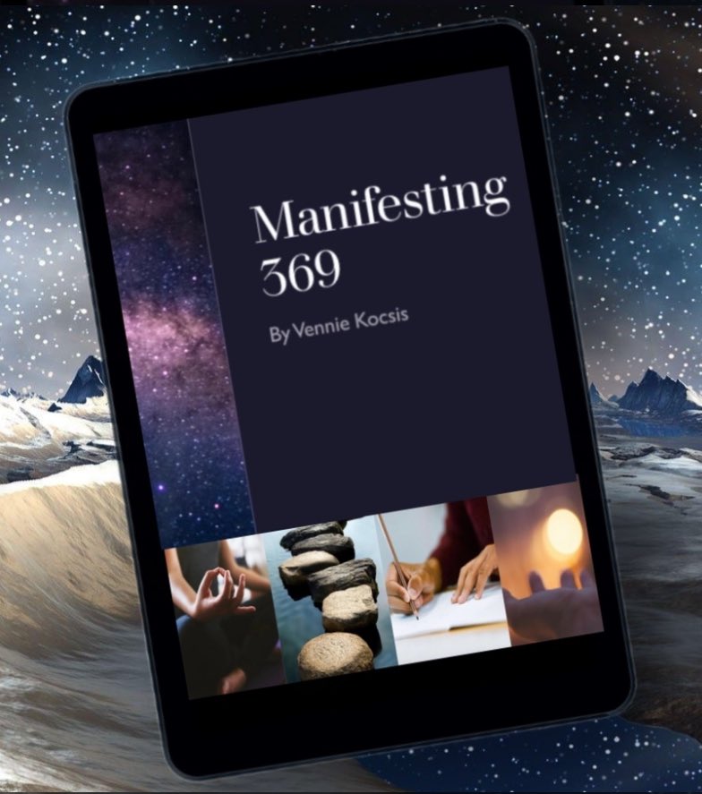 A while ago, I wrote a book called “Manifesting 369,” complete with a unique, printable worksheet. This was crafted from methods I personally use. There are formulas to manifestating, and they are key. ✨ tinyurl.com/manifesting369… #books #manifesting