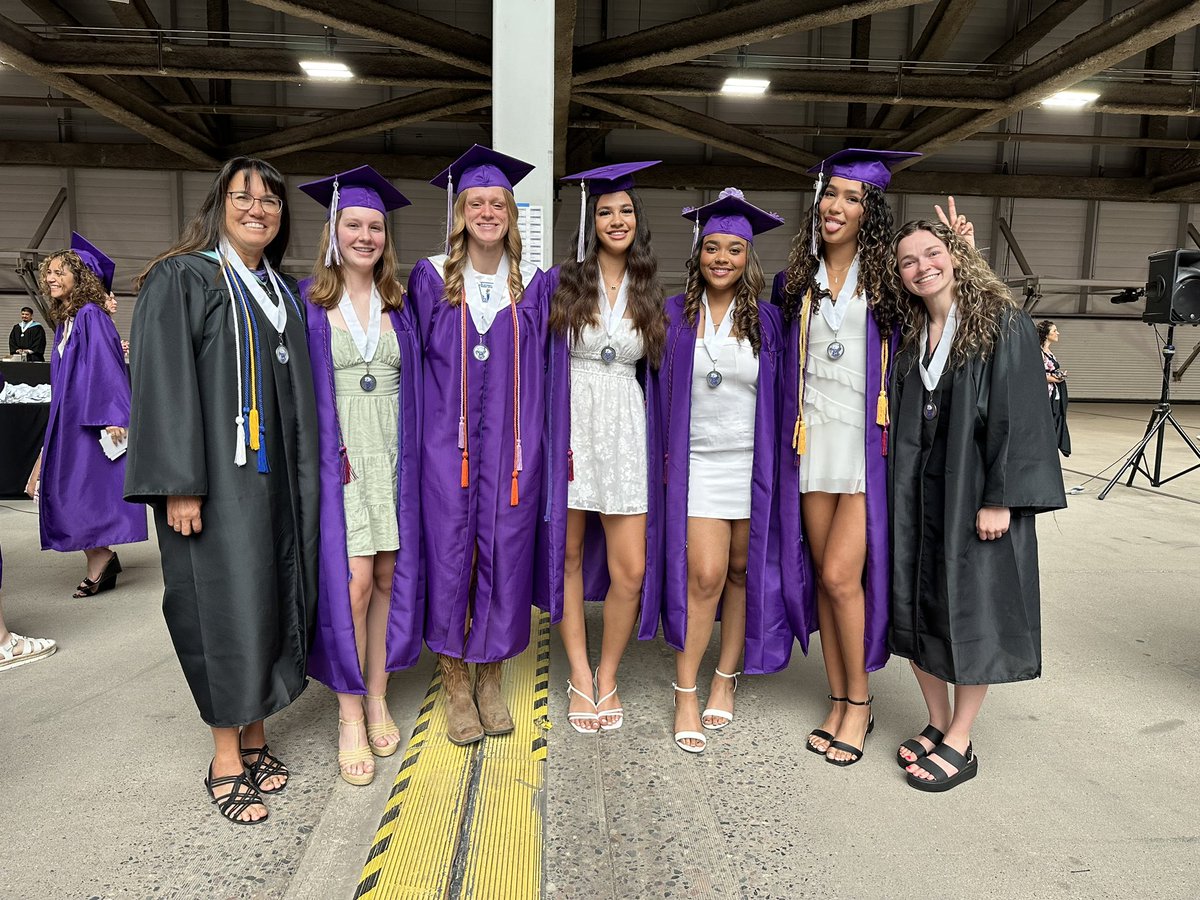 Congrats to all the Millennium graduates, but especially to these 5 who have given so much to our program during their time here at Millennium. You leave a legacy for our younger girls to continue! Thank you &amp; we wish nothing but the best as you start your next chapter 💜💜💜