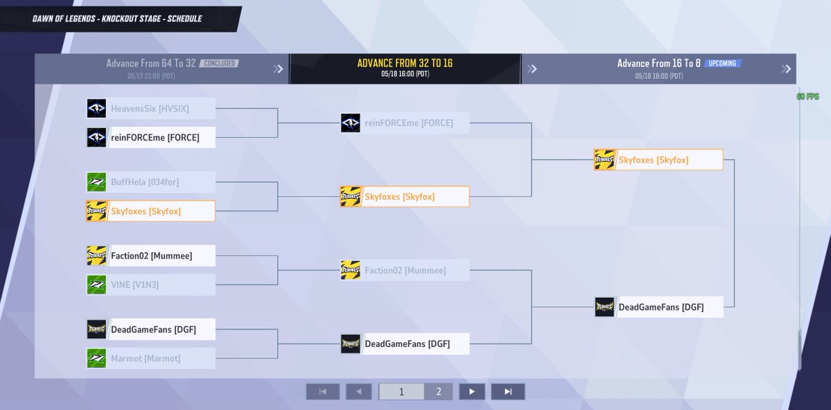 Out at 16th in the #MarvelRivals tournament!  Sucks to lose by default, but hey we took out the #1 seed!