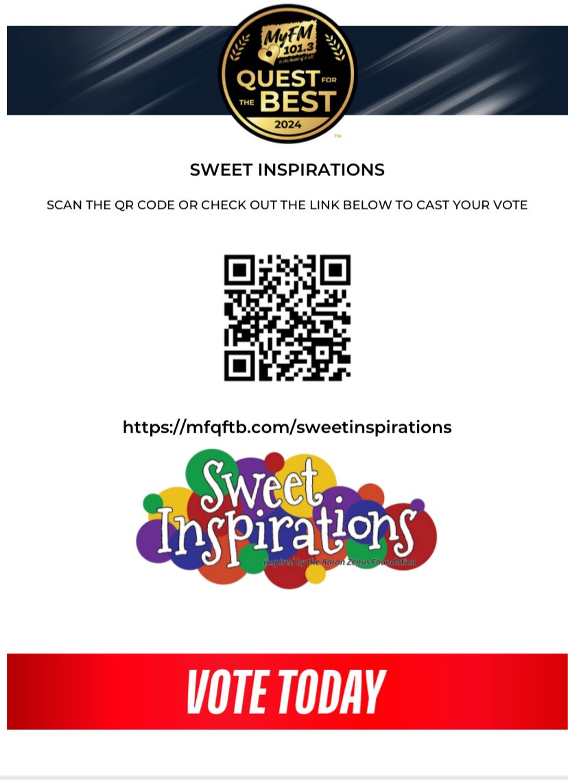 Please vote I. Support of our inclusive specialty candy store! You can vote duality!
mfqftb.com/sweetinspirati…
