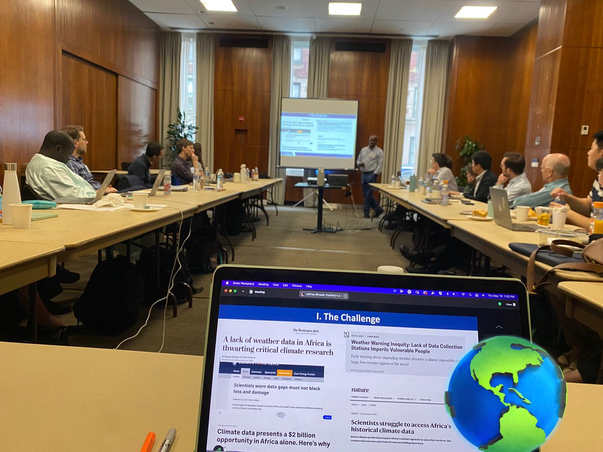 Great discussions at the Global Inequalities in Weather Forecasts workshop hosted by @columbiaclimate. Impressed by the remarkable work from colleagues @climatesociety (IRI)!