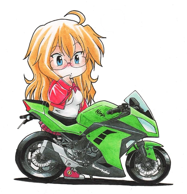 #無言で眼鏡娘をあげる見た人もやる