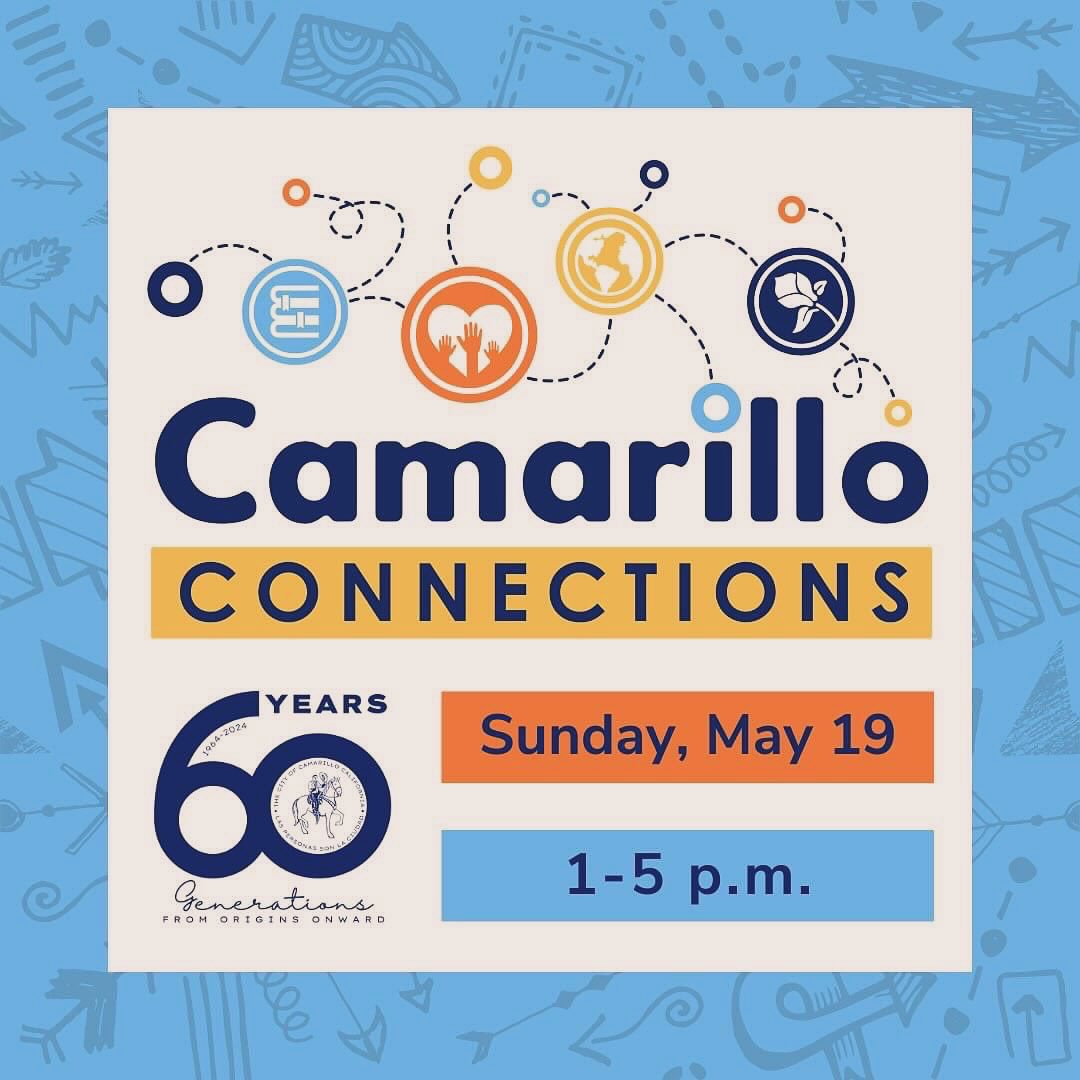 camarillobooks's tweet image. In celebration of the City of Camarillo’s 60th anniversary, Camarillo Public Library is launching Camarillo Connections, its first multicultural event. Sunday, May 19 / Community Room / All Ages.

#camarilloconnections #multiculturalevent #camarillolibrary
