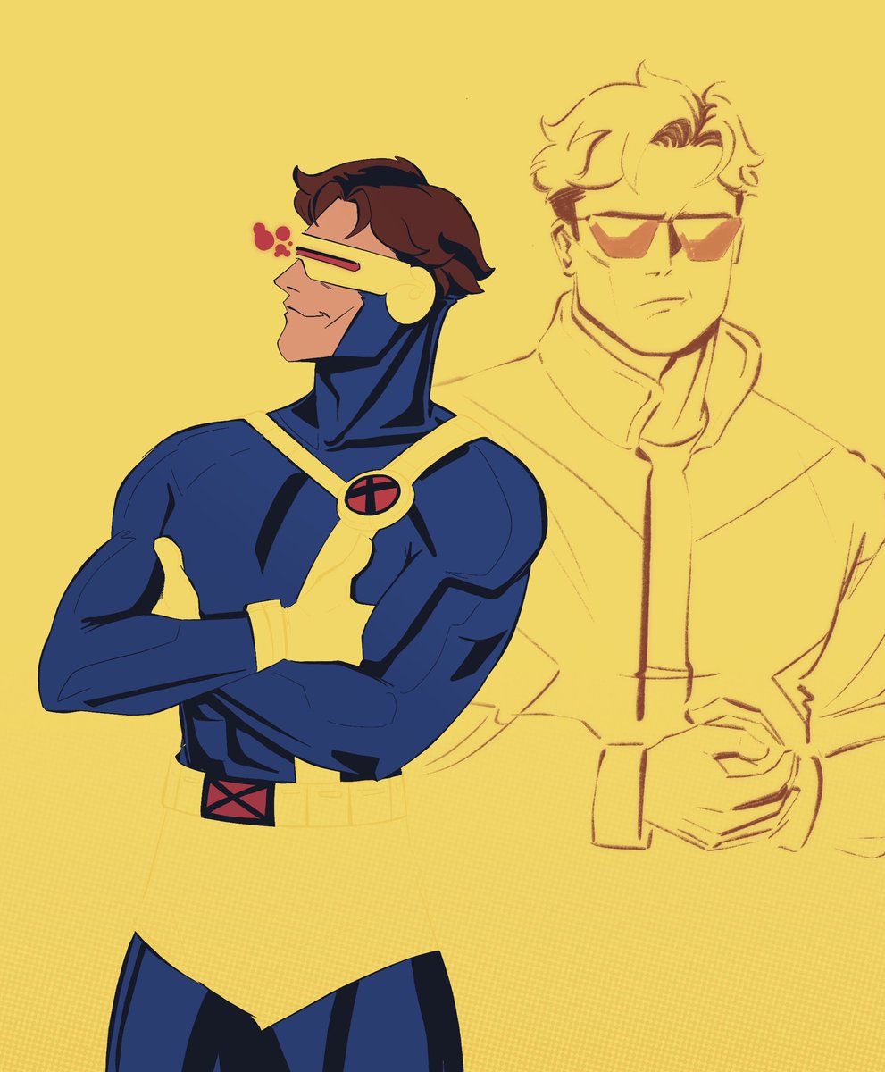 congrats to scott summers on his white boy of the month award #cyclops #xmen