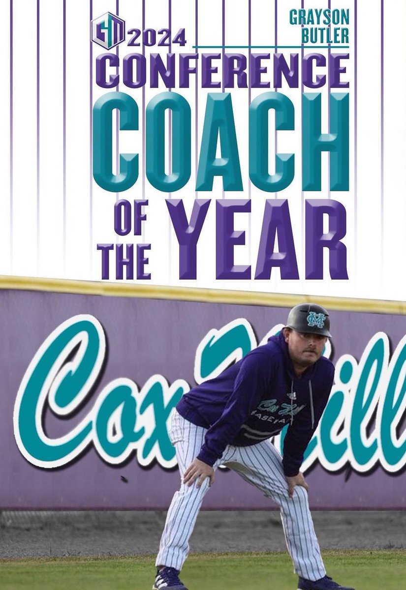 Congrats to @Butler_Grayson1 for being named @Gm4Sports Coach of the Year! Well deserved award!