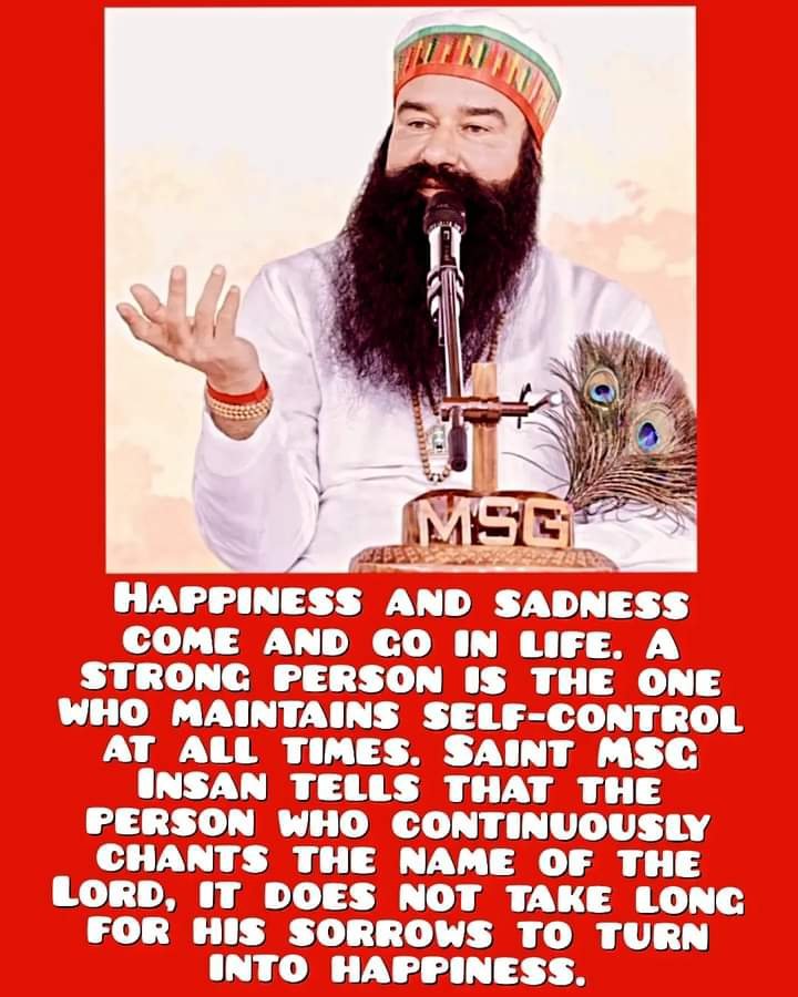 Regular practice of Meditation detoxes your mind diseases, increases brain power and enhances self confidence. Saint Ram Rahim Ji inspires everyone to meditate regularly to experience positivity and happiness in life. #BenefitsOfMeditation