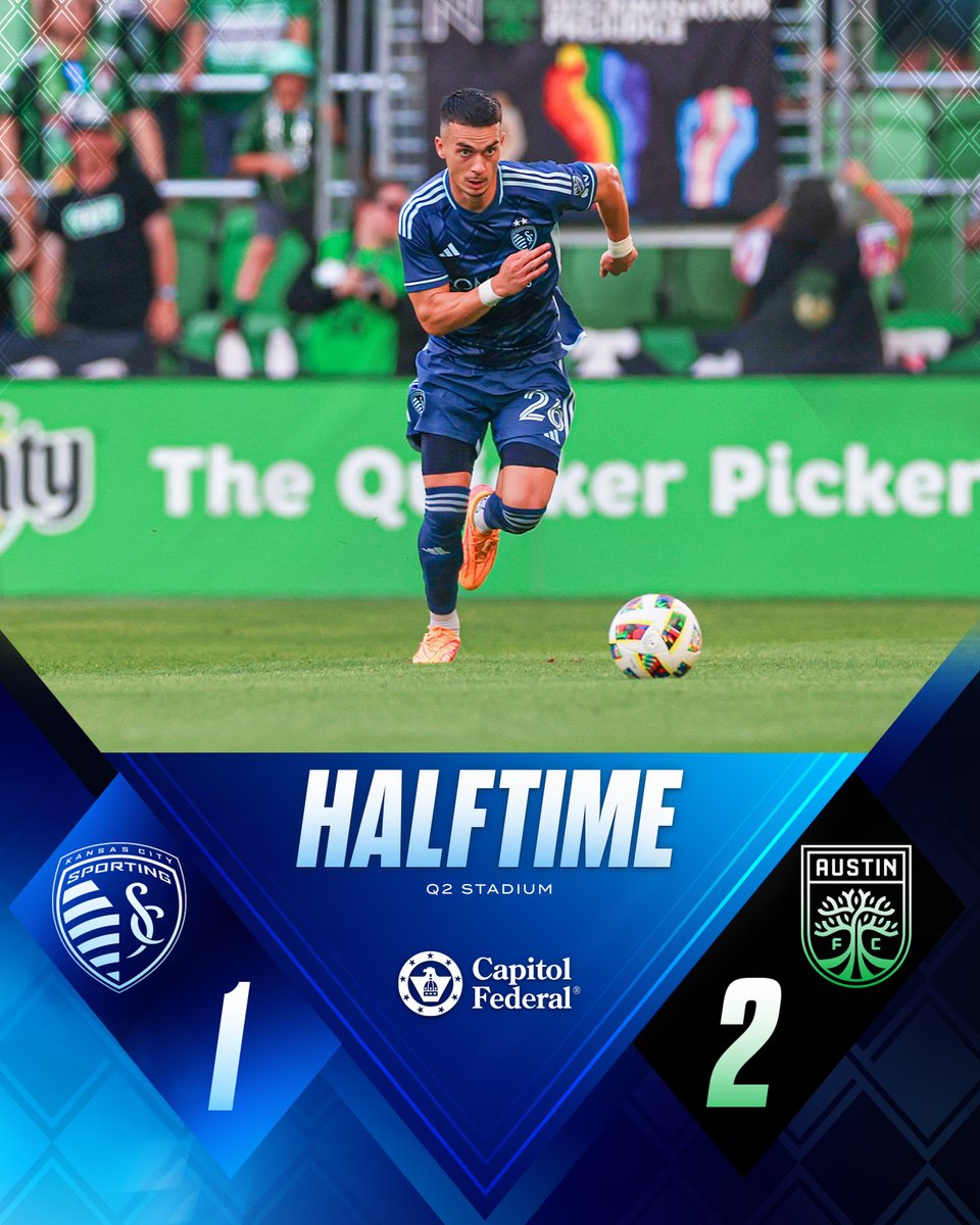 More work to do in the second half. #ATXvSKC | @CapFed