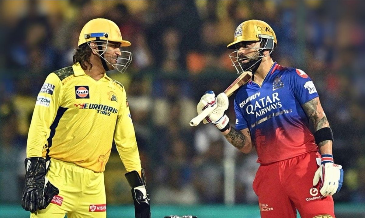 CSK vs RCB became the first game to have total views of 50 crores on JioCinema in IPL 2024. 🤯 - Craze for Kohli, Dhoni...!!!!