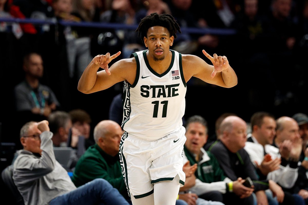 🚨 BREAKING 🚨 Michigan State transfer G AJ Hoggard has committed to Vanderbilt, he told @TheFieldOf68 Hoggard averaged 10.7 PPG, 5.2 APG, and 3.1 RPG for the Spartans this year.