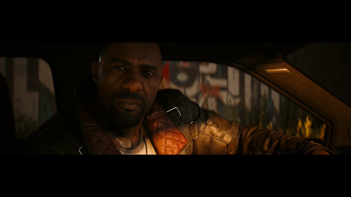 Met the guy finally! @idriselba really cool intro. I liked the interactive part of it - not being able to turn back to see him. Lets see how this cooperation goes! #Cyberpunk2077PhantomLiberty #PhotoMode #PS5Share