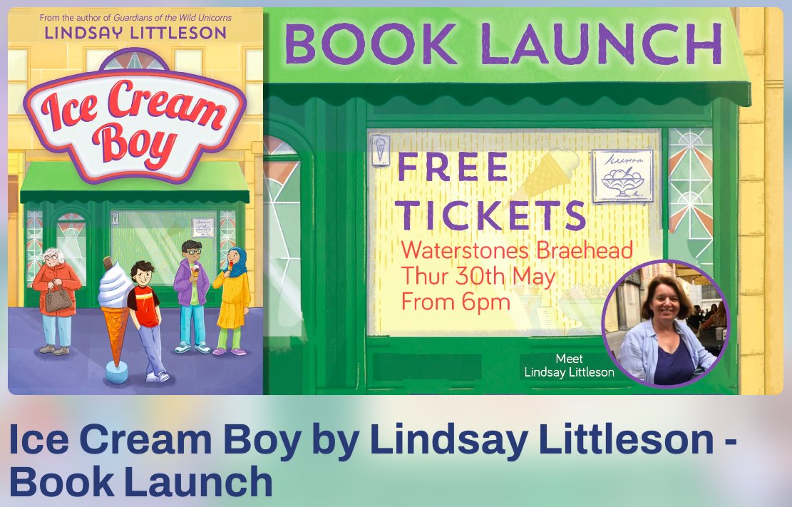 Thank you for the lovely review of Ice Cream Boy, @MyBookCorner and @sarahpbroadley! 'a fantastic story ... this is a must-read for all.' Hear more about the inspirations behind the novel and enjoy ice cream and cake at the book launch on the 30th of May!