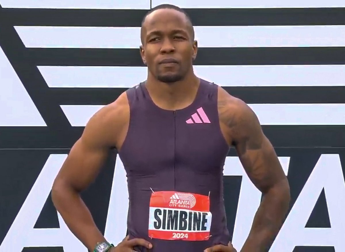 Akani Simbine 🇿🇦 won the men's 100m heat 1 at the Adidas Atlanta City Games in 10.10s (-0.6)!

Ronnie Baker 🇺🇸 running from lane 1, edged Udodi Onwuzurike 🇳🇬 to take 2nd, both awarded an identical 10.25s.
