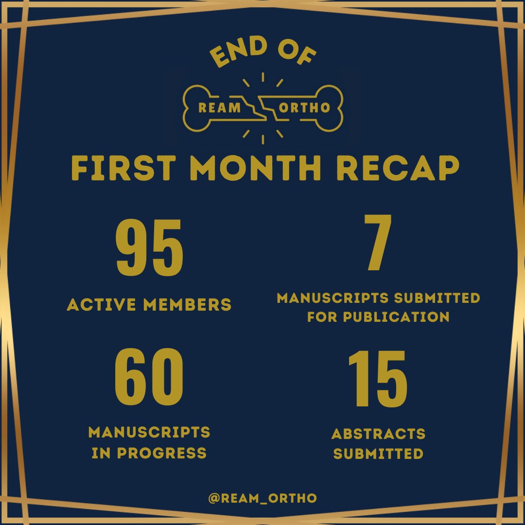 REAM ORTHO tweet media