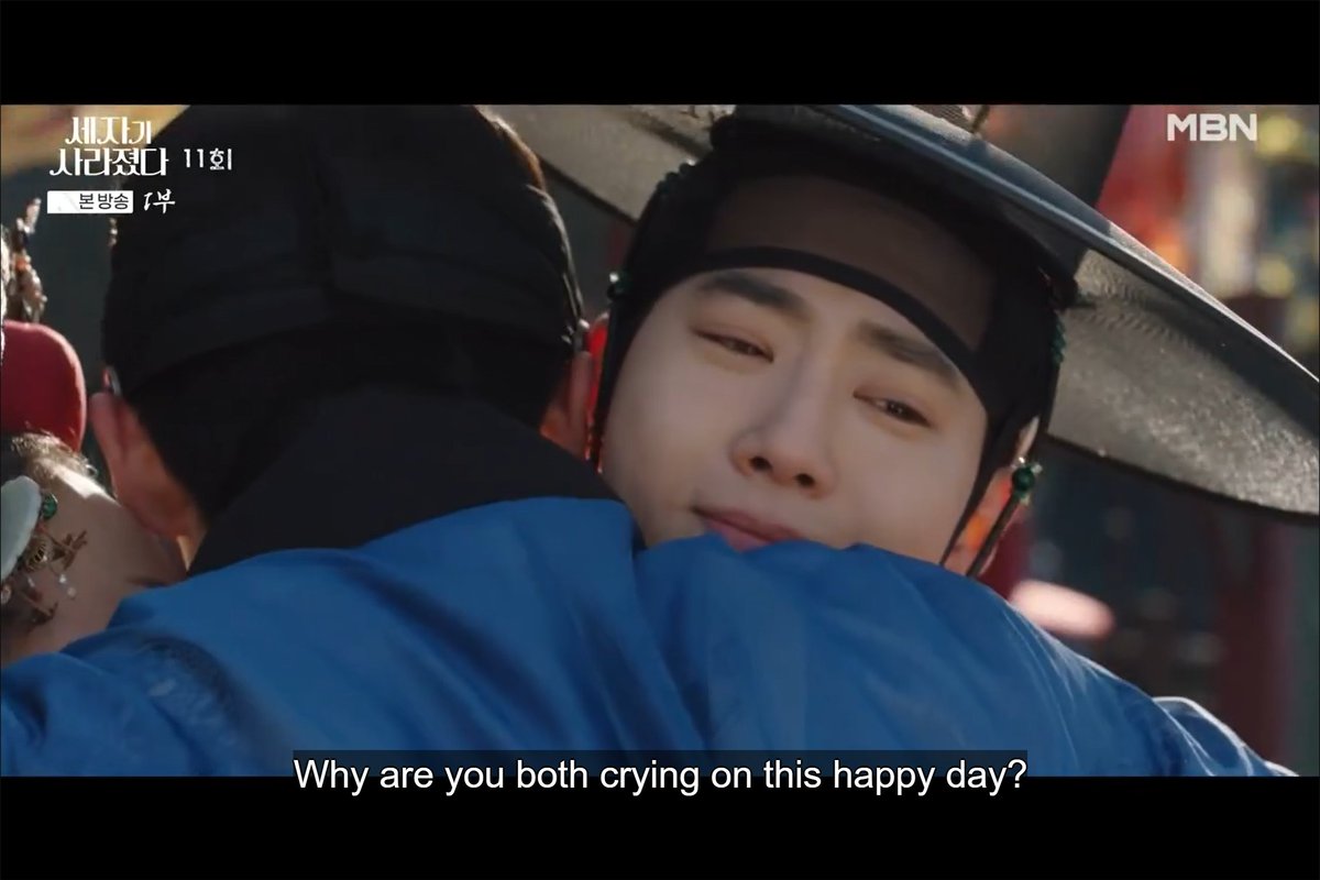 I don't give a shit about anything else in this drama. These THREE MUST be happy together in the end. 

WE MUST HAVE the Queen and her two sons happy and thriving together. I will stop watching the second this happiness is broken. 

#MissingCrownPrince
#MissingCrownPrinceEp11
