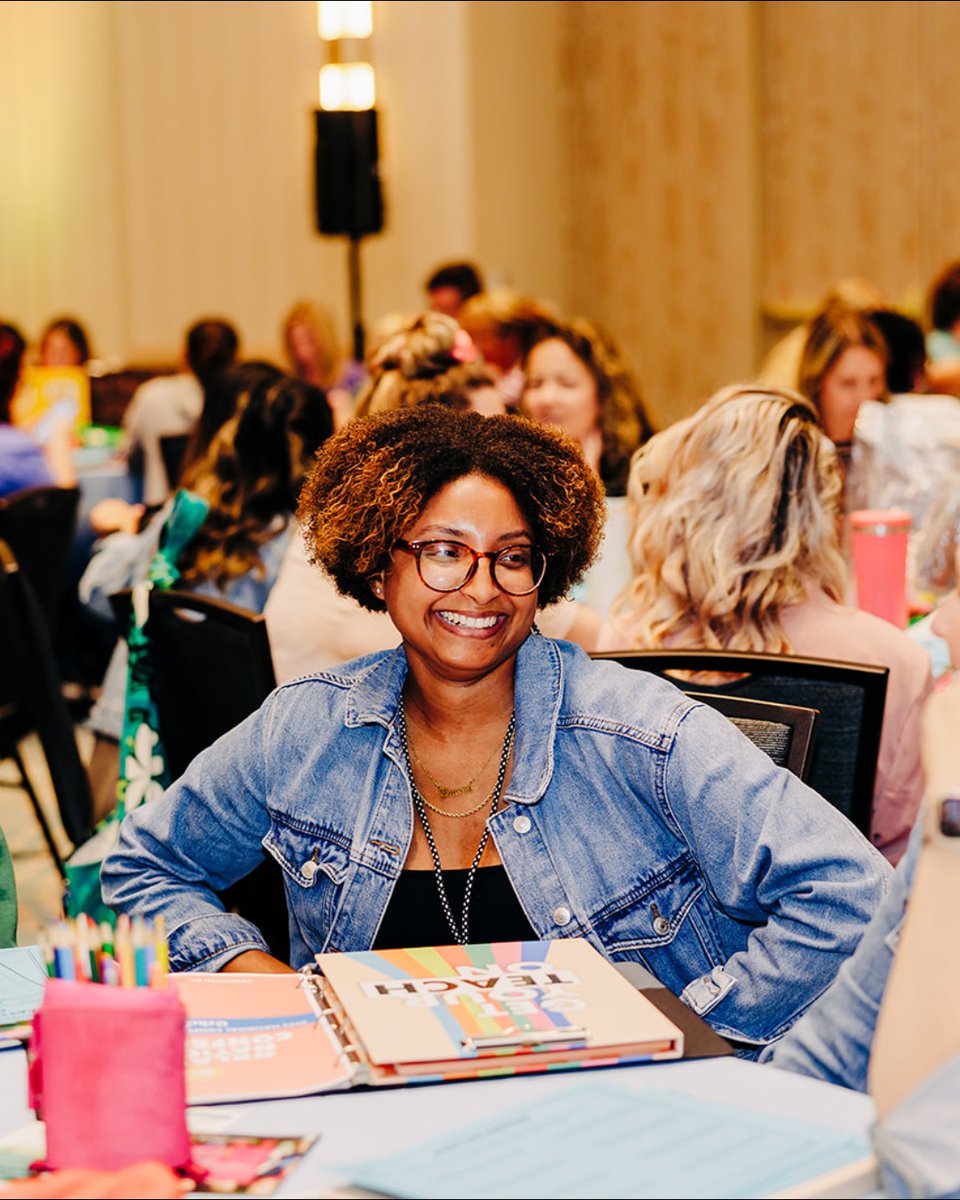 The moment you find your power ⚡️ At Get Your Teach On, our goal is to reignite the fire in each educator who walks through our doors. We do this through engaging break-out sessions, incredible celebrations, and an uplifting community. #getyourteachon #teacherconference
