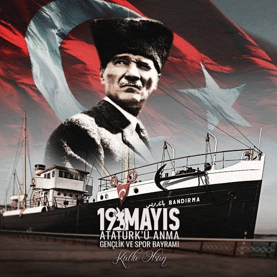 19 Mayıs Atatürk'ü Anma, Gençlik ve Spor Bayramımız kutlu olsun... #19Mayıs1919