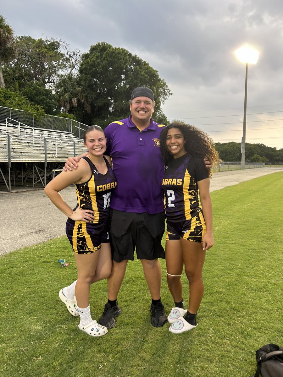 CoachNClements's tweet photo. It was great to watch these two play together one last time! They dominated during the TC all star game on Monday. Then represented @cobraflag well during the @FACACoach All Star games today! Proud of you both 🥹excited to see what you accomplish in the future! https://t.co/pwQByvj6Lw