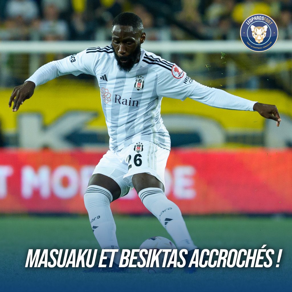 🐆 Masuaku et Besiktas accrochés ! Mené par Hatayspor, Besiktas se contente du nul en égalisant sur pénalty dans les ultimes minutes de la partie (2-2) Arthur Masuaku a disputé l’intégralité de la partie, tandis que Jackson Muleka était absent pour blessure. Les Aigles sont