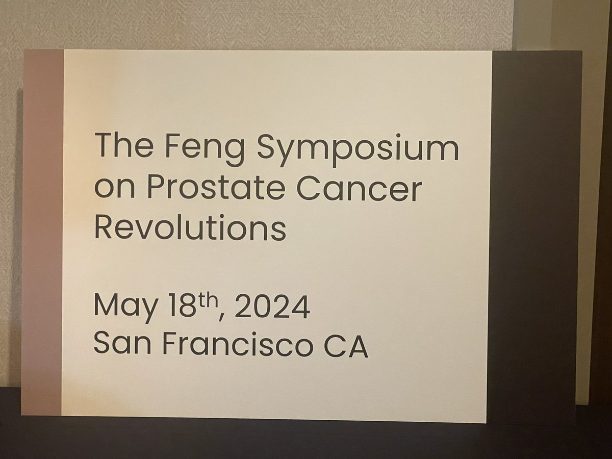 Lisa Chesner, PhD (@lchesnerd) on Twitter photo I donāt know a more deserving person than <a href="/felixfengmd/">Felix Feng</a> who has made such a huge impact on prostate cancer care to have a symposium in their honor. I feel so lucky to be a part of the Feng Lab! I donāt know a more deserving person than <a href="/felixfengmd/">Felix Feng</a> who has made such a huge impact on prostate cancer care to have a symposium in their honor. I feel so lucky to be a part of the Feng Lab!