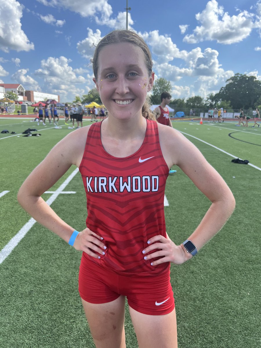 Congrats to Katie Klein going to state in 3200m run.