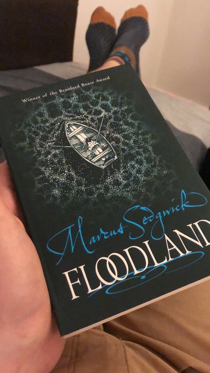 Quiet night in with this @BranfordBoase winning novel from 2000... Looking forward to starting a reading unit with it next term. #MarcusSedgwick