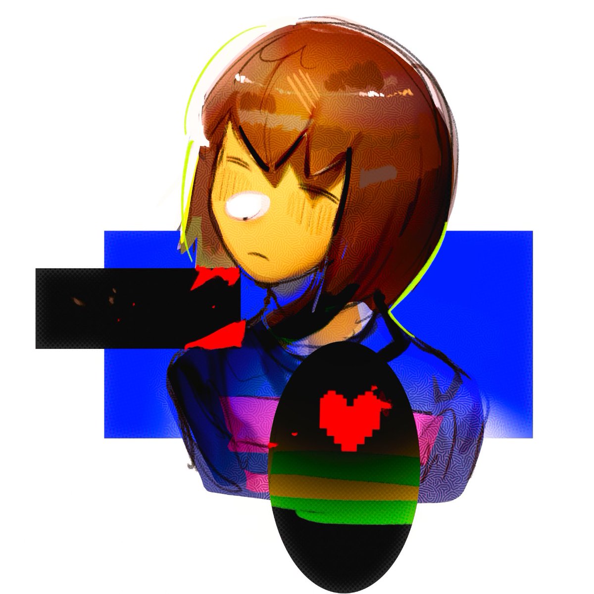 late night frisk doodle #undertale