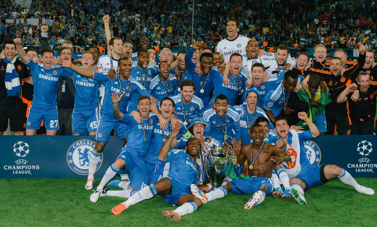 ChelseaFC's tweet image. #OnThisDay in 2012, we became Champions League winners for the very first time. 🏆