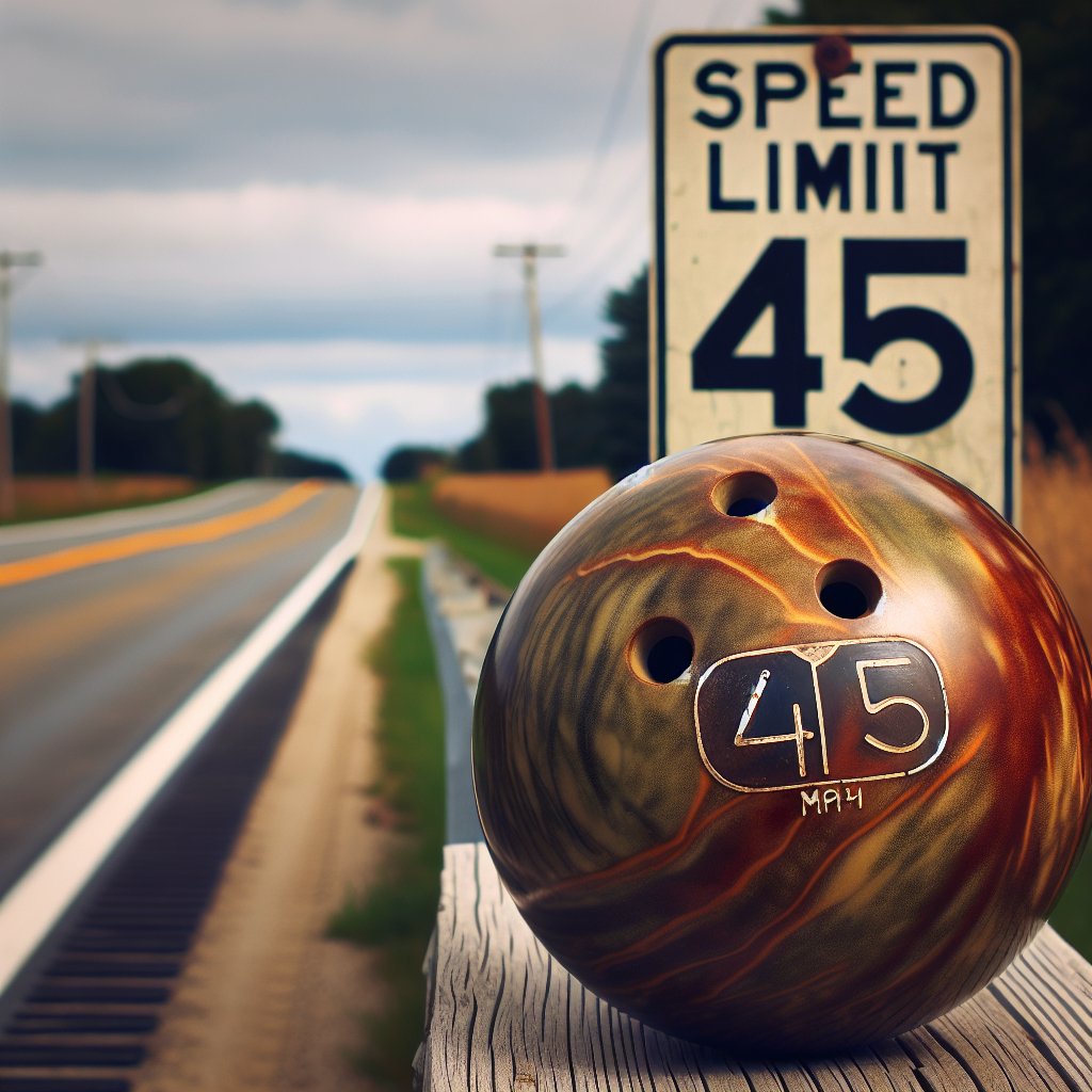 ❓Le saviez-vous❓
 En 1919, une boule de bowling a été utilisée pour déterminer la première vitesse limite sur une route aux États-Unis, fixée à 45 mph. #Histoire #FunFact