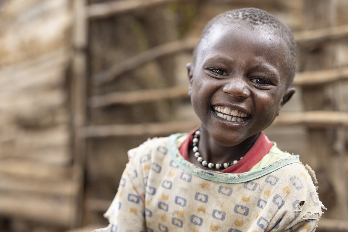 4-year-old Jacob’s face before and after we reminded him he’s awesome. Has someone told YOU today? 😄 📍 Kajiado County, Kenya ChildFund.pulse.ly/cbat4qabbs