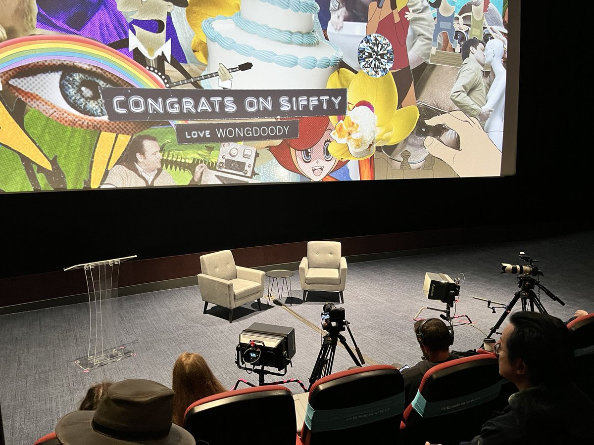 JoetheHammer's tweet image. This… this is pretty damn cool. Ready to hear some stories from a queen. #SIFFTY
