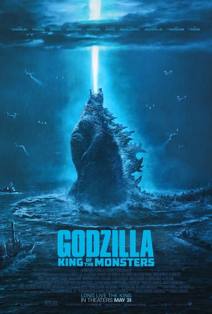 #godzillakingofthemonsters
#godzillamovies
#Monsterverse 
#fantasymovies 

Monsterverse: Godzilla: King Of The Monsters (2019). Watching one of my favourites! 🥰🥰🥰🥰🥰🥰