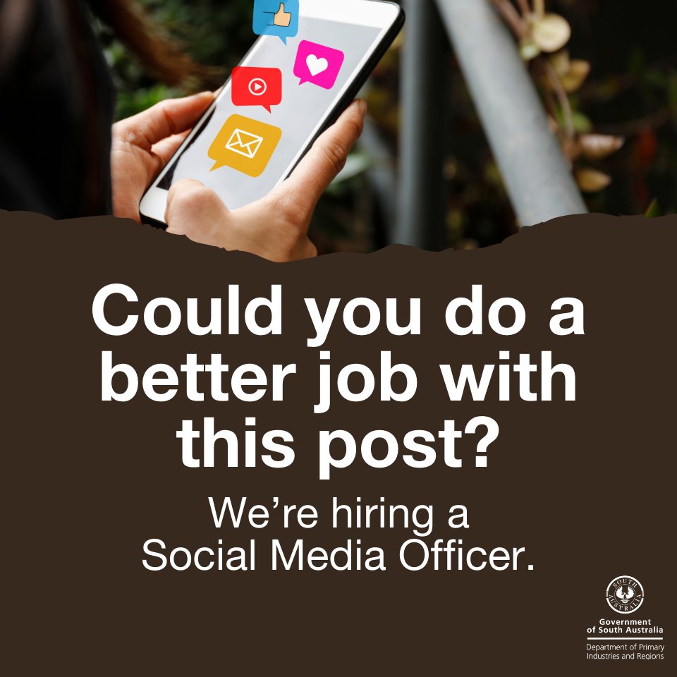 We are on the hunt for a Social Media Officer to take our different platforms to new heights. 
 
Find out more about the role: ow.ly/ZSl550RGFca