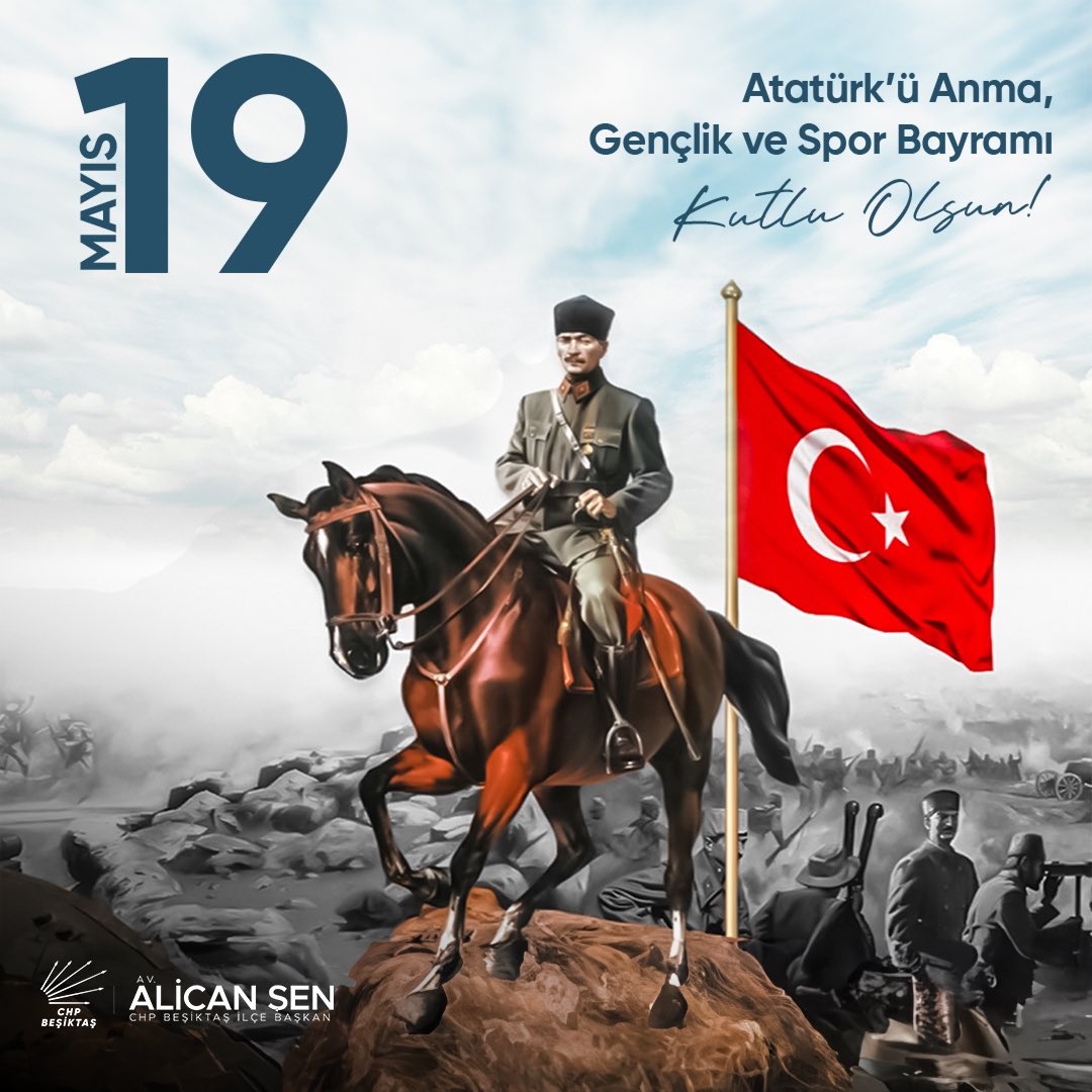 19 Mayıs Atatürk’ü Anma, Gençlik ve Spor Bayramımız kutlu olsun