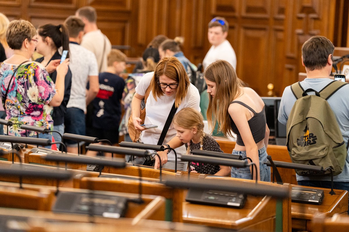 Jekaba11's tweet image. Muzeju nakts Saeimā norit Latvijas dalības ES un NATO divdesmitgades zīmē saeima.lv/lv/aktualitate…