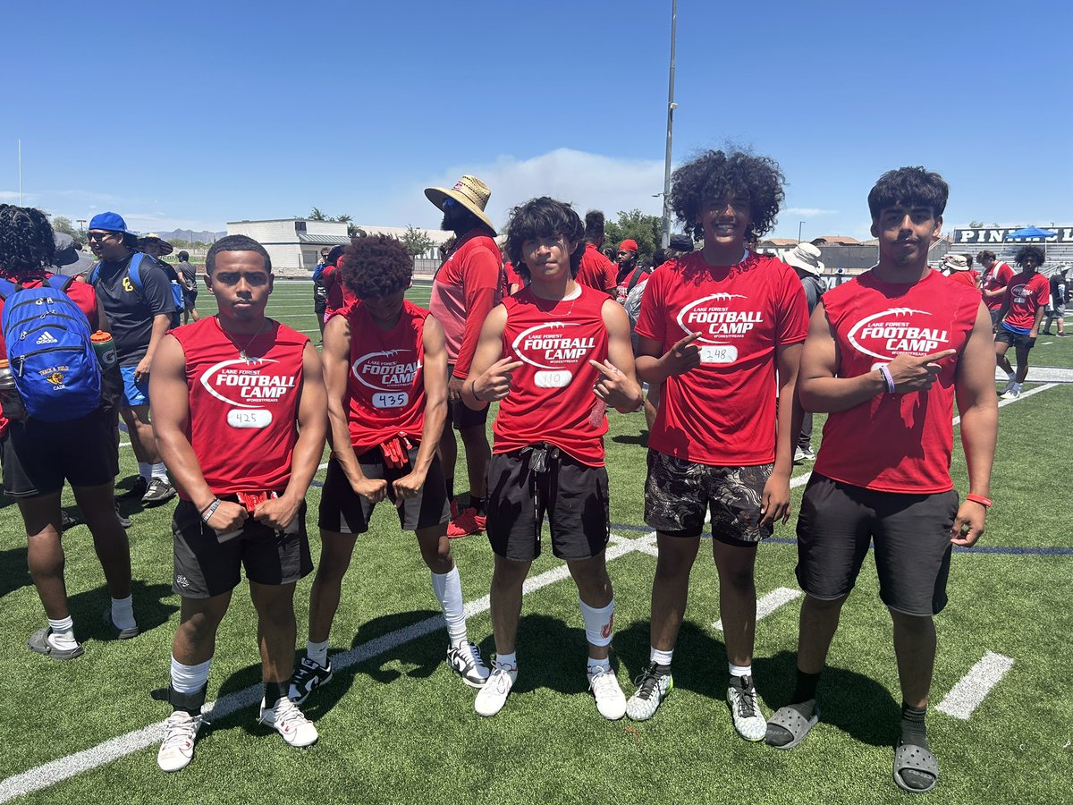 SCVUHS Football (@scvuhsfootball) on Twitter photo Our Dust Devils competed hard today at the <a href="/LFC_FOOTBALL/">Jim Catanzaro</a> Camp💪
#Eloyiswhereitsat 🌪️🔱
<a href="/JUSTCHILLY/">Just Chilly</a> <a href="/azc_obert/">Richard Obert</a> <a href="/KevinMcCabe987/">Kevin McCabe</a> <a href="/CamCox12/">Cameron Cox</a> <a href="/AZHSFB/">ArizonaVarsity.com 🔥PREPS🔥</a> <a href="/gridironarizona/">Gridiron Arizona</a> <a href="/CodyTCameron/">Cody Cameron</a> <a href="/ZachAlvira/">Zach Alvira</a> <a href="/mariavsqz3/">Maria Vasquez</a> <a href="/PinalSports/">PinalCentral Sports</a> <a href="/EricSports360AZ/">Eric Sorenson</a> <a href="/Sports360AZ/">Sports360AZ</a> <a href="/TheBreakdownVB/">TheVarsityBreakdown</a> <a href="/SOAZFootball/">Southern Arizona Football</a> Our Dust Devils competed hard today at the <a href="/LFC_FOOTBALL/">Jim Catanzaro</a> Camp💪
#Eloyiswhereitsat 🌪️🔱
<a href="/JUSTCHILLY/">Just Chilly</a> <a href="/azc_obert/">Richard Obert</a> <a href="/KevinMcCabe987/">Kevin McCabe</a> <a href="/CamCox12/">Cameron Cox</a> <a href="/AZHSFB/">ArizonaVarsity.com 🔥PREPS🔥</a> <a href="/gridironarizona/">Gridiron Arizona</a> <a href="/CodyTCameron/">Cody Cameron</a> <a href="/ZachAlvira/">Zach Alvira</a> <a href="/mariavsqz3/">Maria Vasquez</a> <a href="/PinalSports/">PinalCentral Sports</a> <a href="/EricSports360AZ/">Eric Sorenson</a> <a href="/Sports360AZ/">Sports360AZ</a> <a href="/TheBreakdownVB/">TheVarsityBreakdown</a> <a href="/SOAZFootball/">Southern Arizona Football</a>