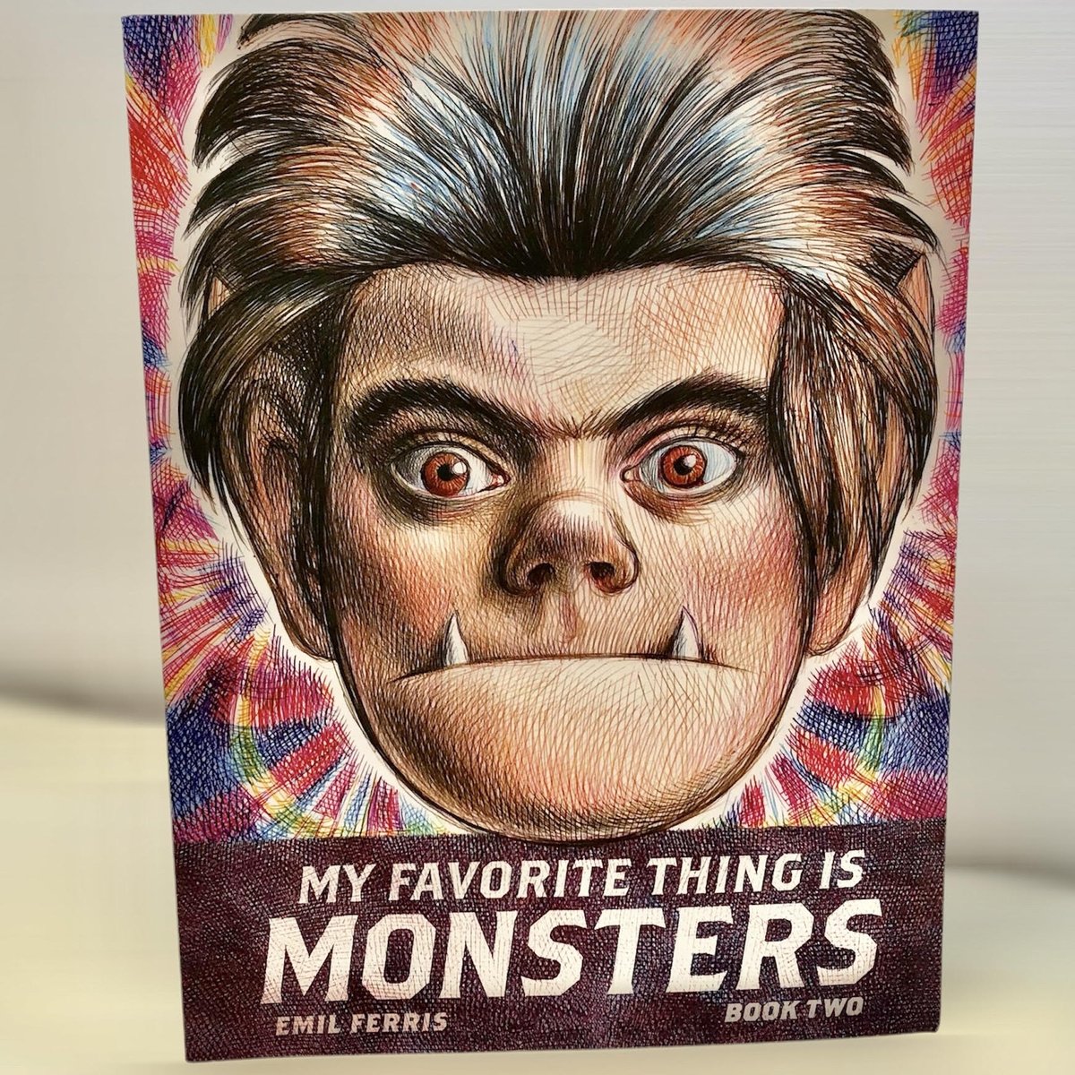 The wait is over, 'My Favorite Thing is Monsters 2' by @Emilferrisdraws is now here. Plenty more fantastic drawings to absorb in this one.