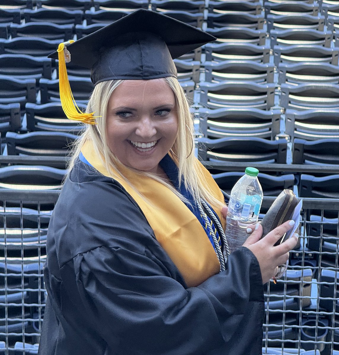 #NUGRAD2024  <a href="/PetcoPark/">Petco Park</a>  today is beyond sweet for our family. as Katie Harding graduated with Honors and a 3.8 from National University. In the journey of life no matter how hard it got you stepped up to the plate and hit the home run! I could not be more full of satisfaction.