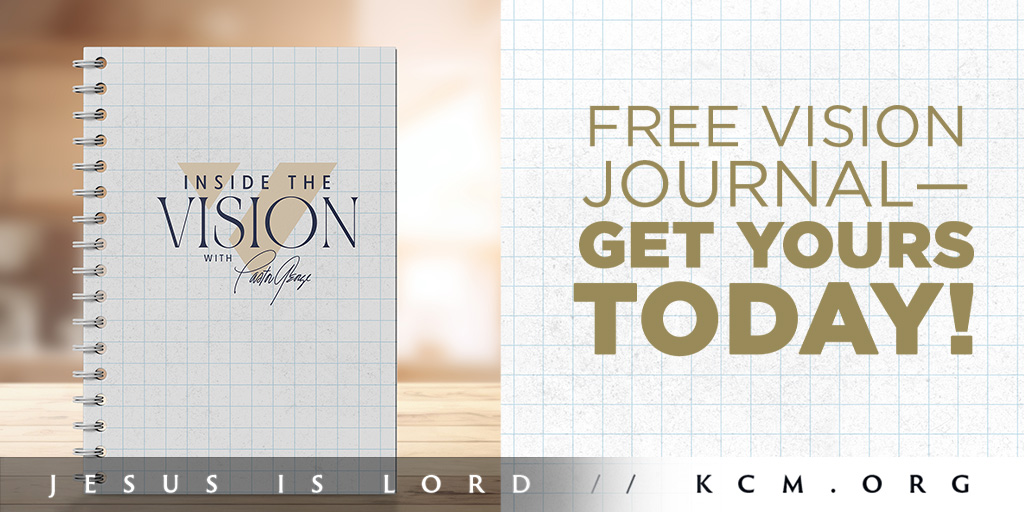 Have you requested your FREE #Vision Journal yet? It will help you put your faith to work for the unique, God-given vision on your heart! Request it now @ insidethevision.org, and we'll send it to you postage-paid!