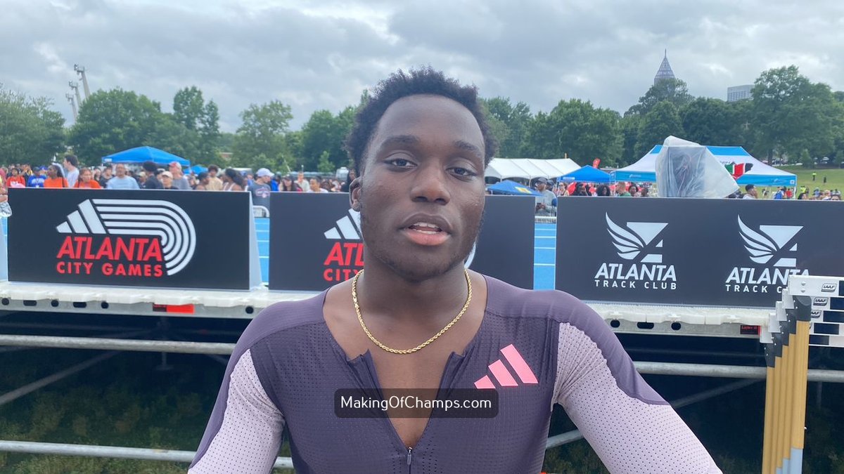 First 100m race of the season for Udodi Onwuzurike, and he is through to the final at the Atlanta City Games. The Nigerian sprinter clocked a Season's Best of 10.25s to finish 3rd in his heat, crossing the line same time as Ronnie Baker who ran an identical 10.25s, but finished
