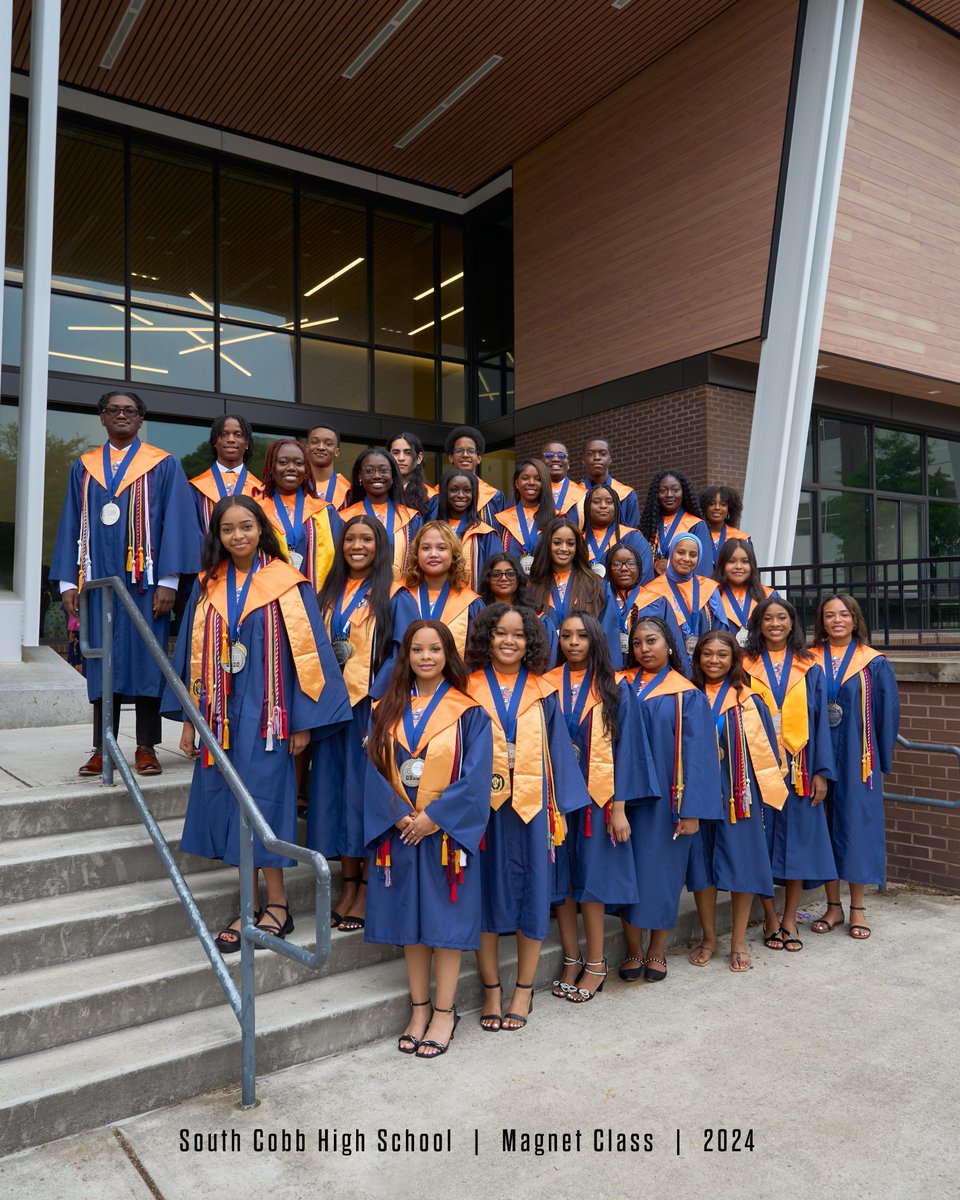 Congratulations South Cobb Magnet class of 2024 @SCHS_Magnet @scobb_eagles