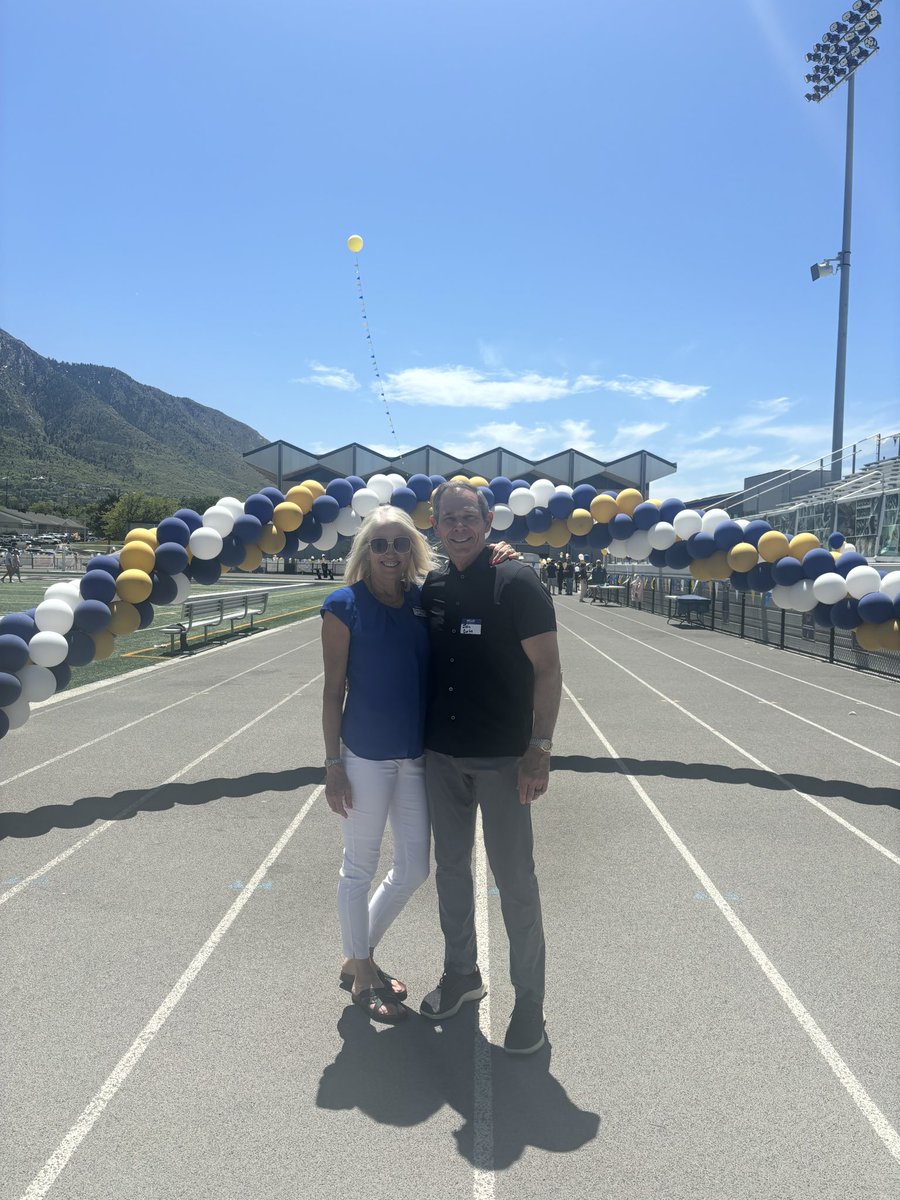 I’m at the Skyline High School super reunion today! It’s great to connect with old classmates and walk around my Alma Mater. Sue and I graduated from Skyline in 1978. I’m grateful this school brought me my high school sweetheart and wife. Go Eagles! #JohnCurtisforUtah