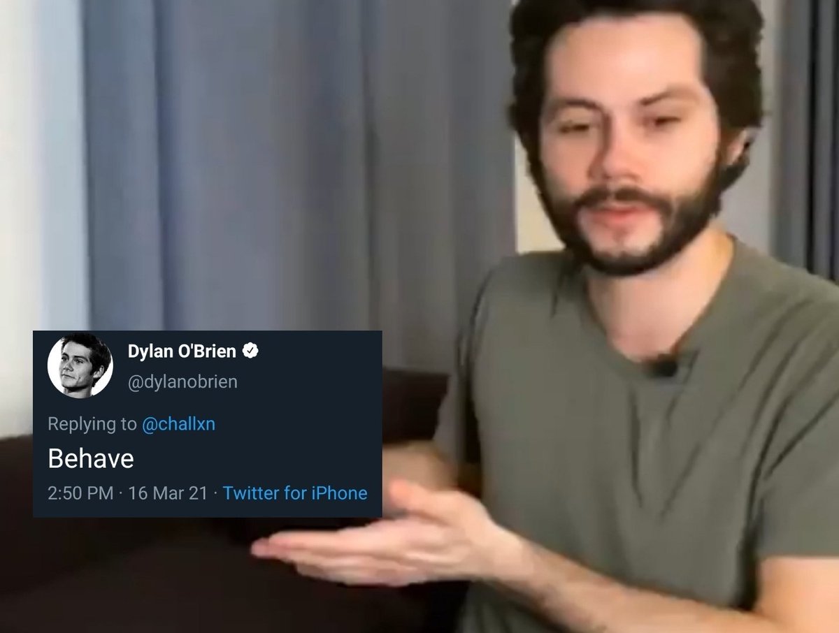 dylan o'brien iconic tweets; a thread!