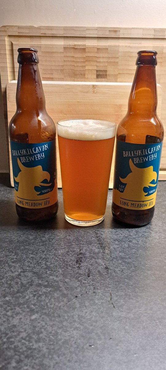 Quality local IPA and local @Ballykilcavan