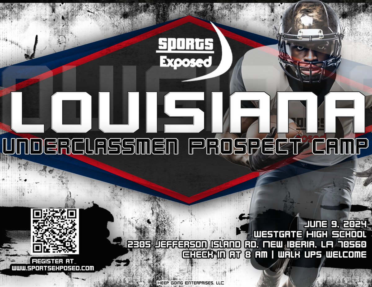 Looking for some young ball players in Louisiana!  Come ball out get evaluated and get on them map! <a href="/RecruitLouisian/">Recruit Louisiana™️</a> <a href="/HighWestgate/">Westgate High School Recruiting Page</a> <a href="/LHSAAsports/">LHSAA</a> <a href="/LccpFootball/">Lake Charles College Prep Football</a> <a href="/denhamspringsFB/">Denham Springs FB</a>