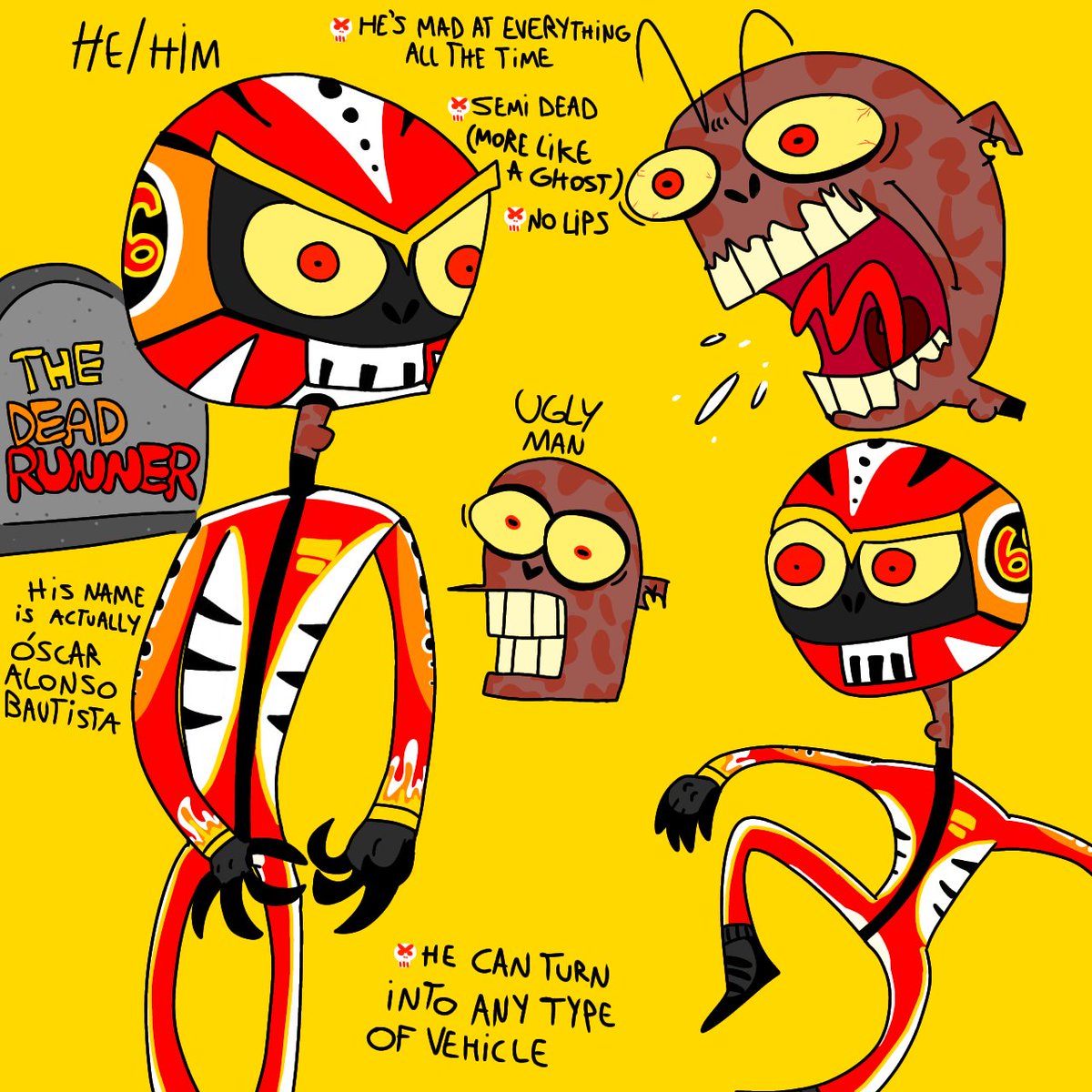 PicRandom1's tweet image. Ya como que debo volver a hacerle un remake a esto

Eeeeeh, buenas, me gusta dibujar y diseñar personajes cuando tengo tiempo