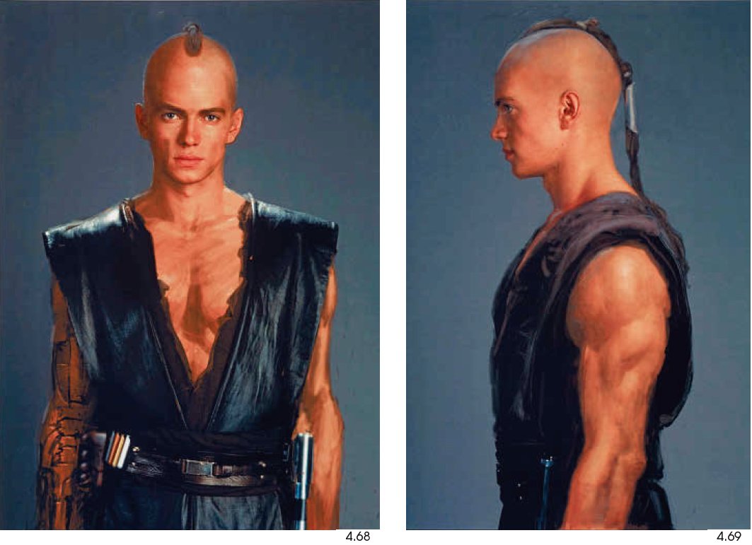 Concept Art of Anakin Skywalker from STAR WARS 'REVENGE OF THE SITH'